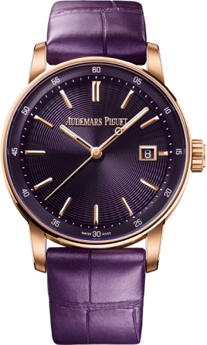 Code 11.59 Selfwinding 38mm Pink Rose Gold Purple Dial