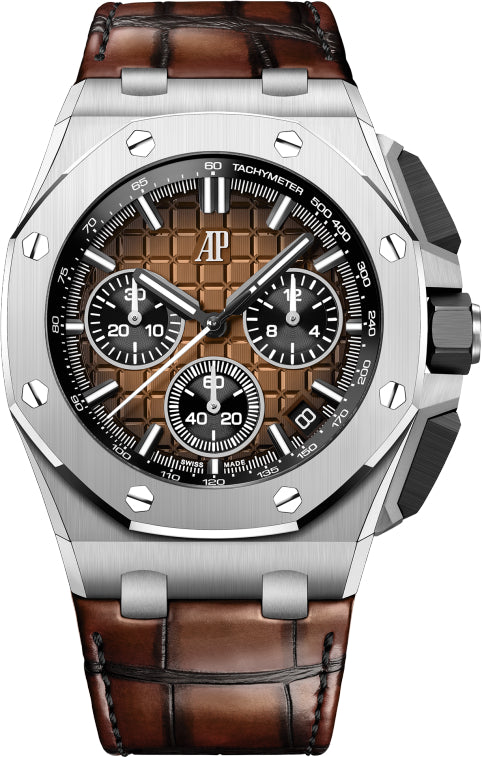 Offshore 43mm Chronograph 43mm Steel Smoked Bronze Dial
