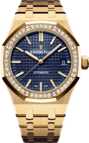 Royal Oak 37mm Yellow Gold Blue Dial