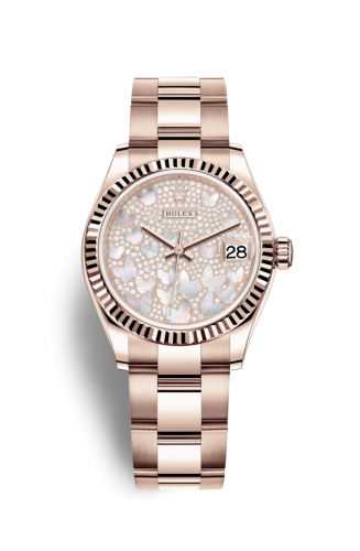 Datejust 31 Rose Gold / Fluted / Butterfly / Oyster