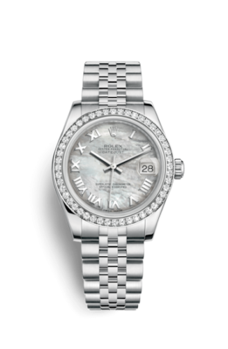 Datejust 31 Stainless Steel Diamond / Jubilee / MOP – Roman