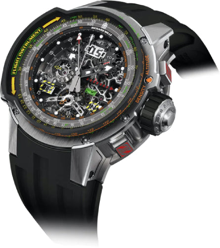 Manual Winding Tourbillon Chronograph Aviation Open-Worked Dial