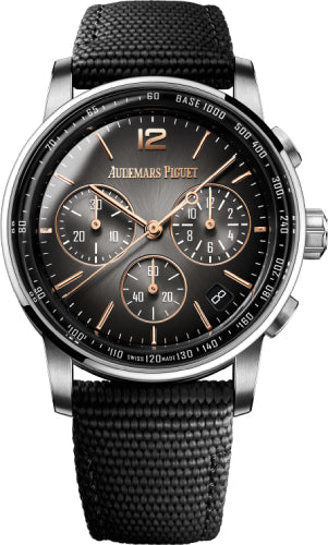 Code 11.59 Chronograph 41mm White/Rose Gold Grey Dial