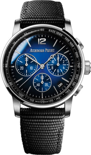 Code 11.59 Chronograph 41mm White Gold Blue Dial