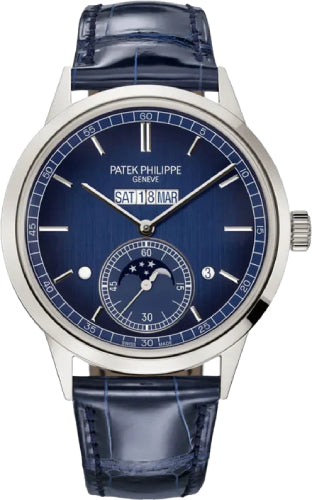 Grand Complications In-Line Perpetual Calendar Platinum Blue Dial 41.3mm