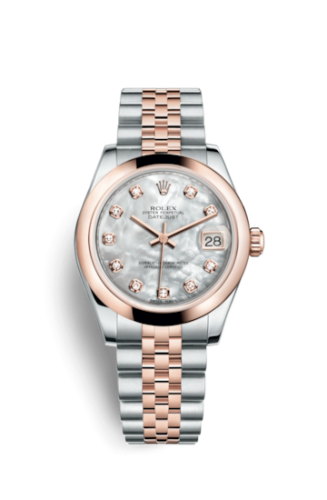 Datejust 31 Rolesor Everose Domed / Jubilee / MOP