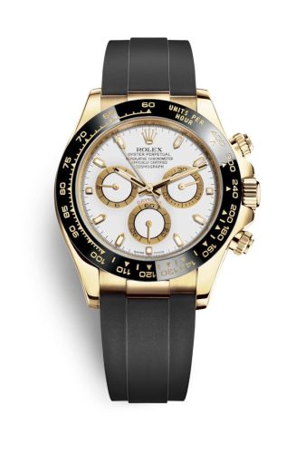 Cosmograph Daytona Yellow Gold / Cerachrom / White / Oysterflex