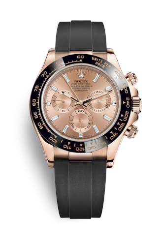 Cosmograph Daytona Everose / Cerachrom /  Pink Baguette / Oysterflex