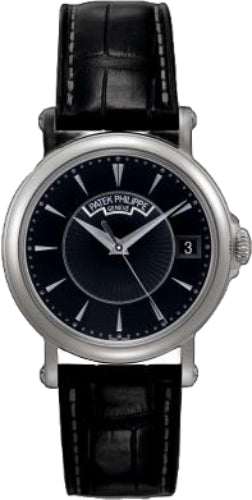 Calatrava Sweep Seconds White Gold Silver Dial