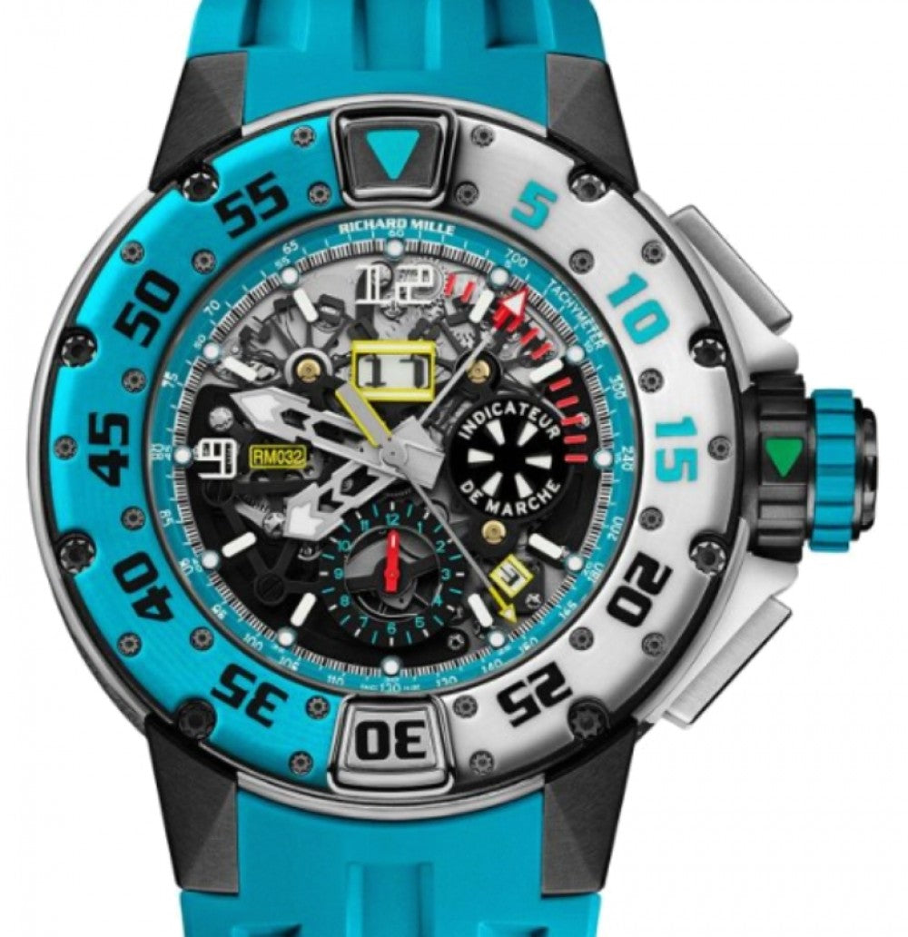 Automatic Winding Flyback Chronograph Les Voiles de Saint Barth Carbon TPT RM 032…