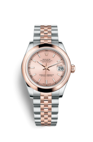 Datejust 31 Rolesor Everose Domed / Jubilee / Pink