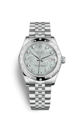 Datejust 31 Stainless Steel Domed Diamond / Jubilee / Meteorite