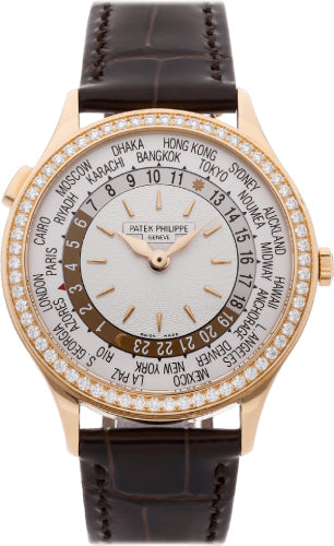 Complications Rose Gold World Time Ivory Opaline Dial
