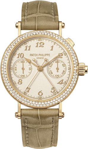 Grand Complications Ladies Silver Opaline Arabic Rose Gold Manual 33.2mm