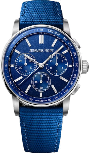Code 11.59 Selfwinding Chronograph 41mm Blue grained dial