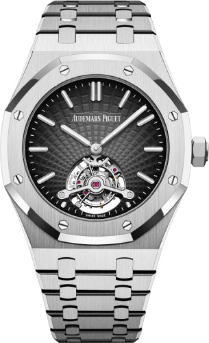 Tourbillon Extra-Thin 41mm White Gold Grey Dial