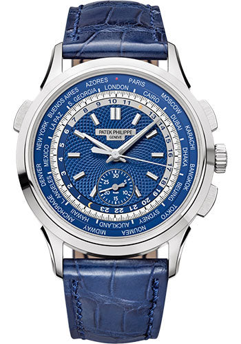Complications World Time Chronograph White Gold Dial