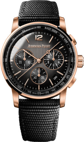 Code 11.59 Chronograph 41mm Rose Gold/Ceramic Grey Dial