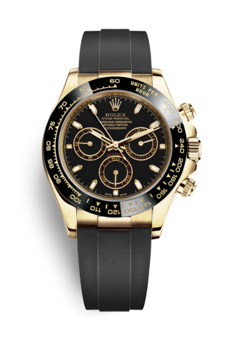 Cosmograph Daytona Yellow Gold / Cerachrom / Black / Oysterflex
