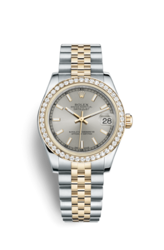 Datejust 31 Rolesor Yellow Diamond / Jubilee / Silver