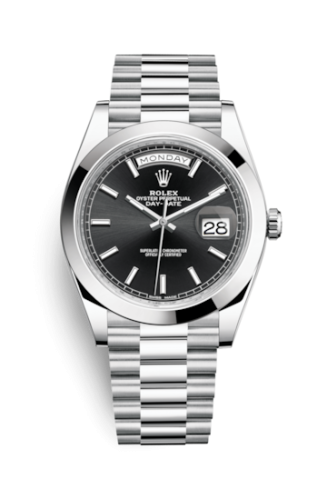 Day-Date 40 Platinum / Black