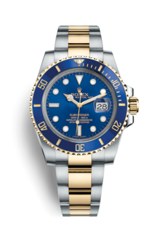 Submariner Date Rolesor / Blue / Cerachrom