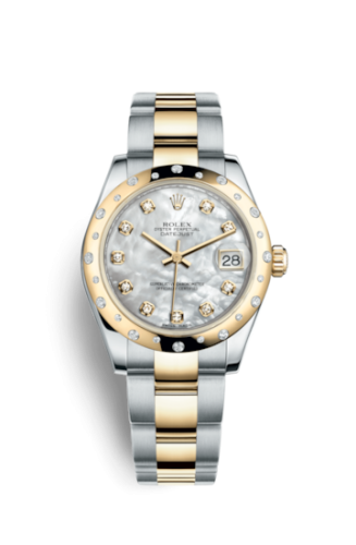 Datejust 31 Rolesor Yellow Domed Diamond / Oyster / MOP Diamond