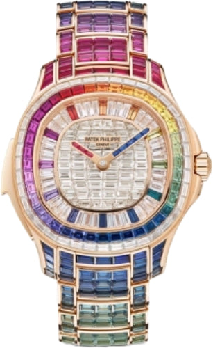 Aquanaut Luce “Rainbow” Minute Repeater Haute Joaillerie Rose Gold/Diamonds