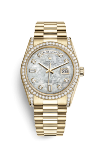 Day-Date 36 Yellow Gold Diamonds / President  / MOP