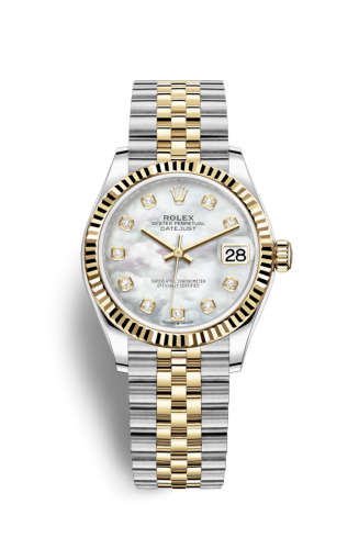 Datejust 31 Stainless Steel / Yellow Gold / Fluted / MOP / Jubilee