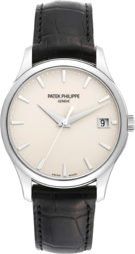 Calatrava White Gold Ivory Dial