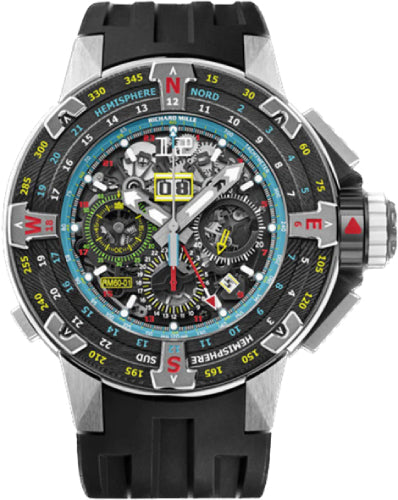 Automatic Flyback Chronograph Les Voiles de St Barth Open-Work Dial