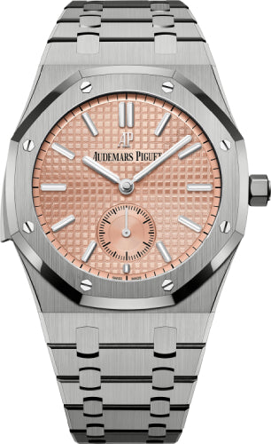 Royal Oak Minute Repeater 42mm Supersonnerie Titanium Salmon Dial