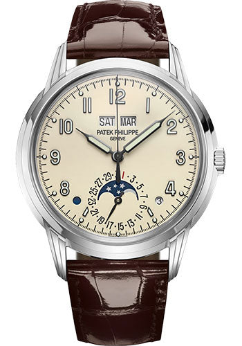 Grand Complications Perpetual Calendar White Gold Lacquered Cream Dial