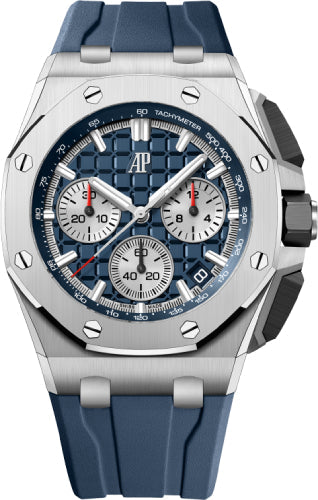 Royal Oak Offshore 43mm Selfwinding Chronograph Titanium Blue Dial