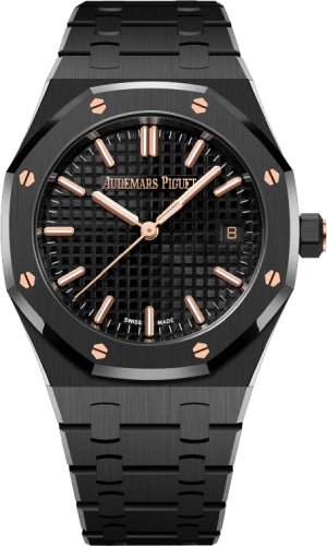 Royal Oak Black Ceramic Black Dial 34mm