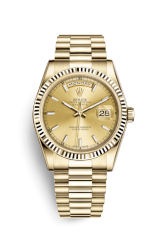 Day-Date 36 Yellow Gold Fluted / President / Champagne