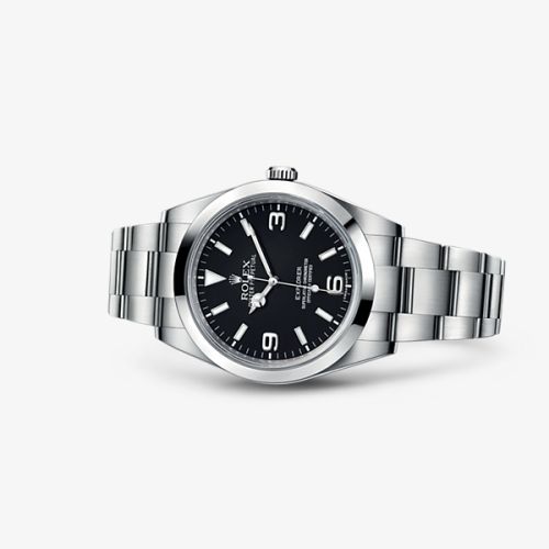 Explorer 39 / Stainless steel / Black