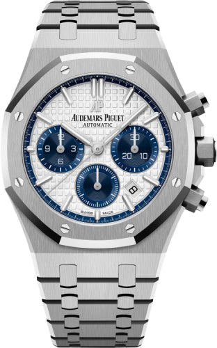 Royal Oak Chronograph Stainless Steel 38mm Silver Dial