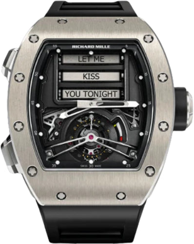 Limited Edition Erotic Tourbillon Titanium Openworked Dial