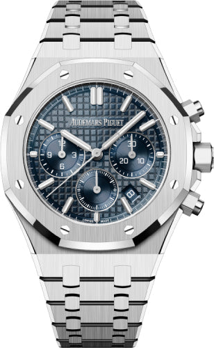 Royal Oak 38mm Chronograph Stainless Steel Blue Dial
