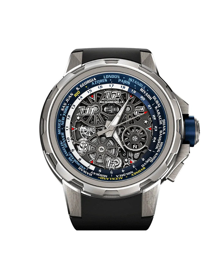 Automatic Winding Worldtimer Titanium RM 63-02 BRAND NEW