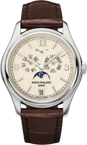 Complications Annual Calendar Moon Phases White Gold Cream Dial