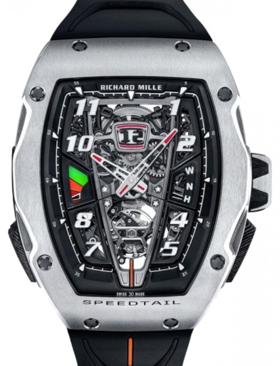 Automatic Winding Tourbillon McLaren Speedtail Carbon TPT/Titanium RM 40-01 BRAND…