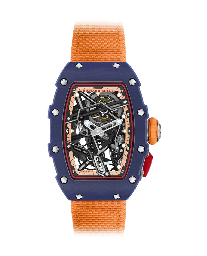 Automatic Winding Sport “Margot Laffite” Blue Quartz TPT RM 07-04 BRAND NEW