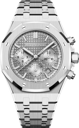 Royal Oak 38mm Chronograph Stainless Steel Grey Dial