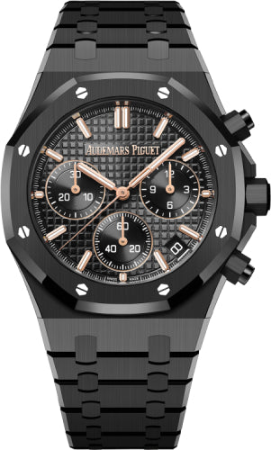 Royal Oak 41mm Chronograph Ceramic Black Dial