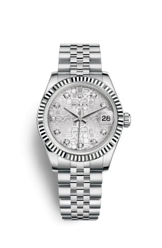 Datejust 31 Stainless Steel Fluted / Jubilee / Silver Computer