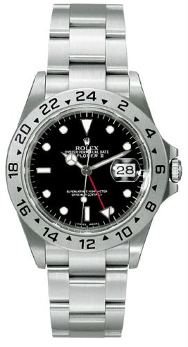 Explorer II Black Superluminova