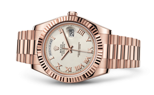 Day-Date II Everose Ivory Roman